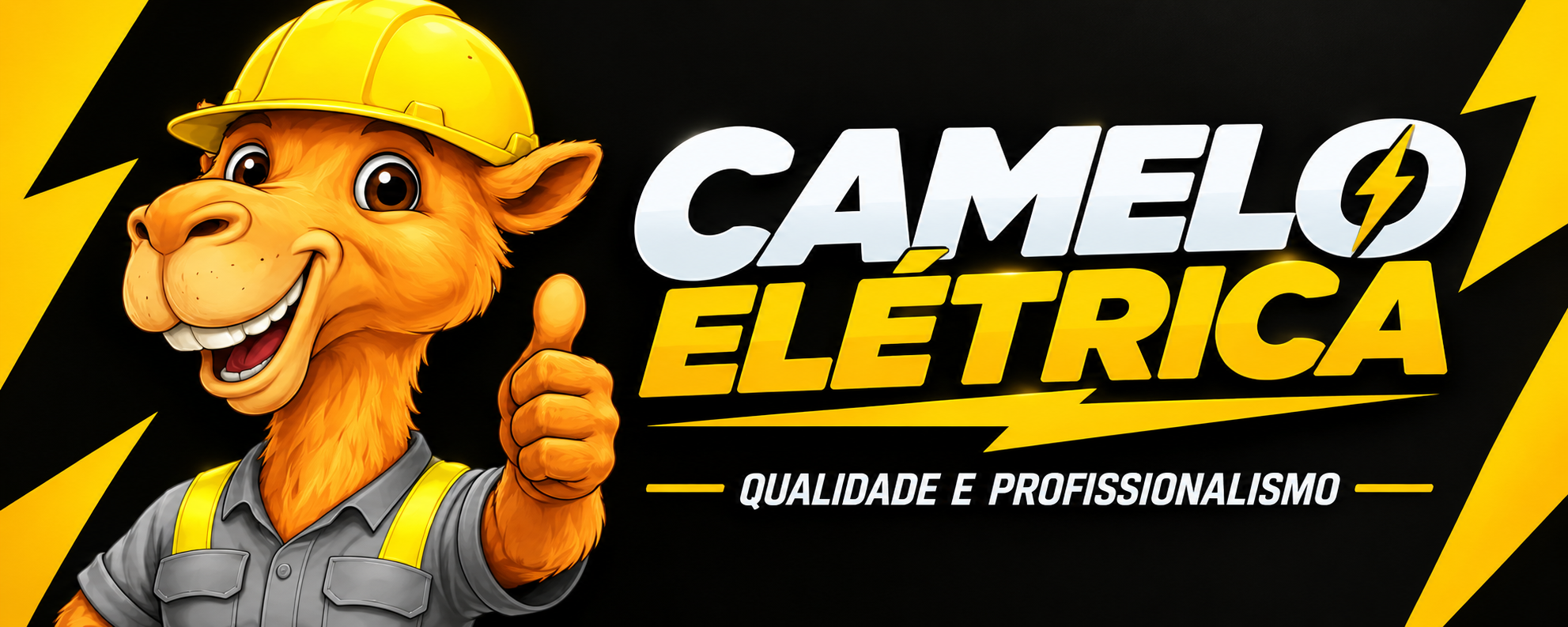 Mascote Camelo Elétrica
